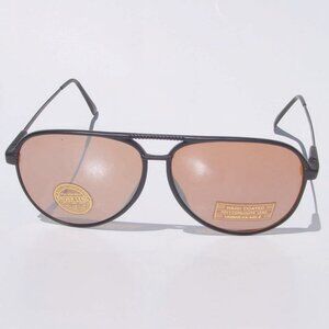 NWT TruVintage Carbon fiber frame double bridge Sports aviator sunglasses